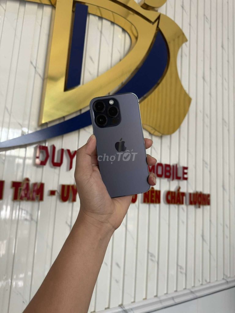 14 Pro 256GB Tím quốc tế 100% có sim vật lí,có góp. Mua bán Điện thoại tại Thành phố Cà Mau Cà Mau được đăng bởi Duy Dustin Mobile hình 1