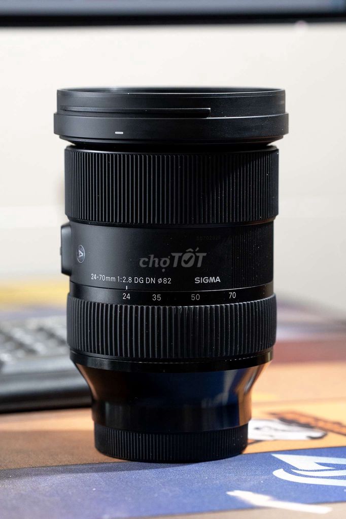 Ống kính Sigma 24-70mm F2.8 DG DN Đen Đã sử dụng. Mua bán Máy ảnh, Máy quay tại Huyện Long Thành Đồng Nai được đăng bởi Nam Nhật hình 1