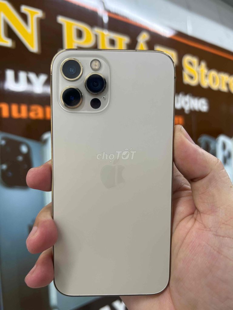 iPhone 12 Pro 128GB Vàng Gold Q.Tế. Mua bán Điện thoại tại Quận Bình Tân Tp Hồ Chí Minh được đăng bởi Thuận Phát Store hình 1