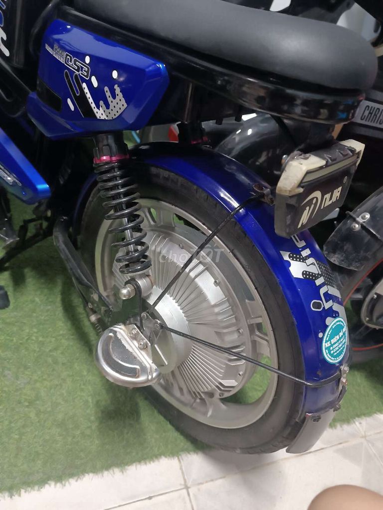 Xe đạp điện Nijia Winters Xanh dương. Mua bán Xe điện tại Huyện Cao Lãnh Đồng Tháp được đăng bởi Xe Điện Đỗ Vũ Ngã Ba ông Bầu hình 2