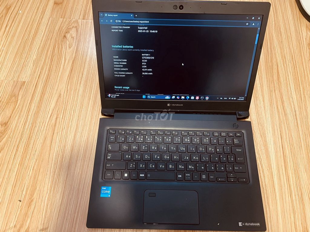 Toshiba Dynabook S73/HS i5 gen 11 thanh lý