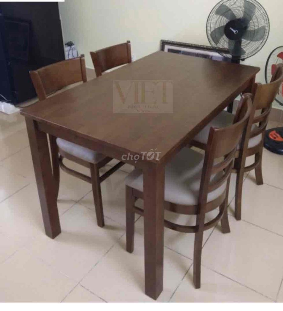 Bàn ghế ăn gỗ nhà hàng. Mua bán Bàn ghế tại Quận Tây Hồ Hà Nội được đăng bởi Đoàn Văn Long hình 2