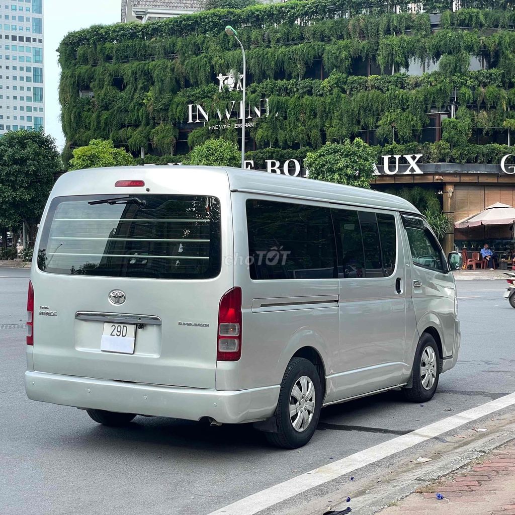 Toyota Hiace 2008 tải van 5 chỗ Super Wagon 2.7. Mua bán Ô tô tại Quận Cầu Giấy Hà Nội được đăng bởi Tô Văn Tiến hình 4