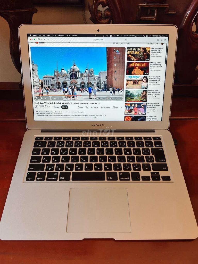 Apple MacBook Air 2017 i5 8GB/128GB Bạc. Mua bán Laptop tại Quận Hà Đông Hà Nội được đăng bởi Long voi hình 1