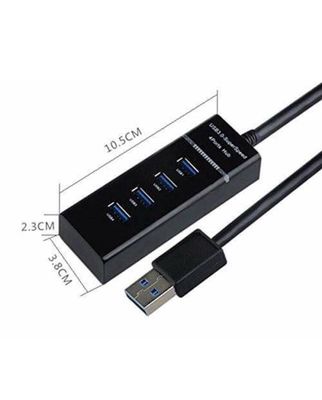 Bộ chia 4 cổng HUB USB 3.0 4 Port dây 30cm