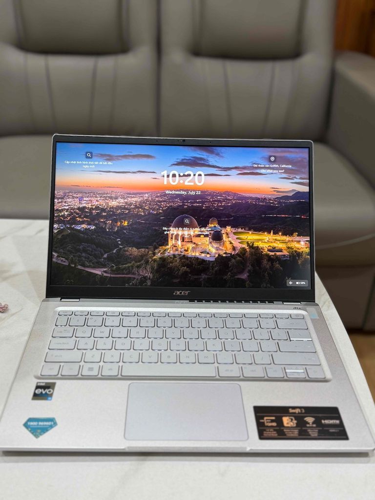Acer Swift SF314-16 i5-1240P 14 inch 8GB/512GB. Mua bán Laptop tại Thành phố Đà Lạt Lâm Đồng được đăng bởi Thùy Dung hình 1