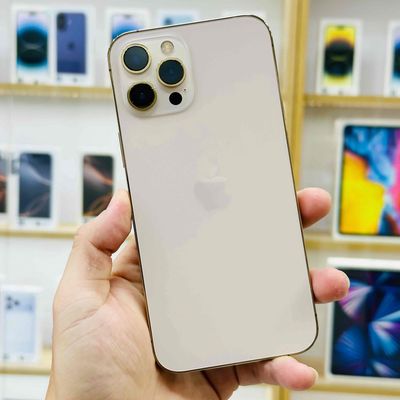 🍎 12 PROMAX GOLD 256GB QTẾ ZIN ĐẸP CẬN 99% PIN100%