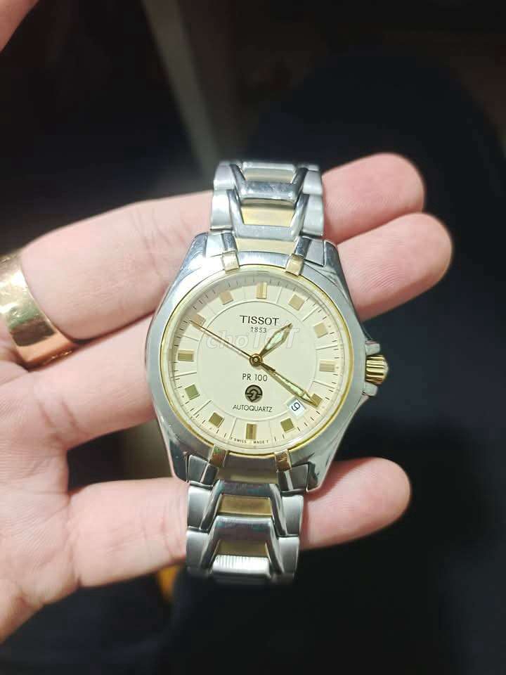 Tissot PR 100 Thép không gỉ Bạc Vàng. Mua bán Đồng hồ tại Quận Đống Đa Hà Nội được đăng bởi Mai Hữu Hoàng hình 1