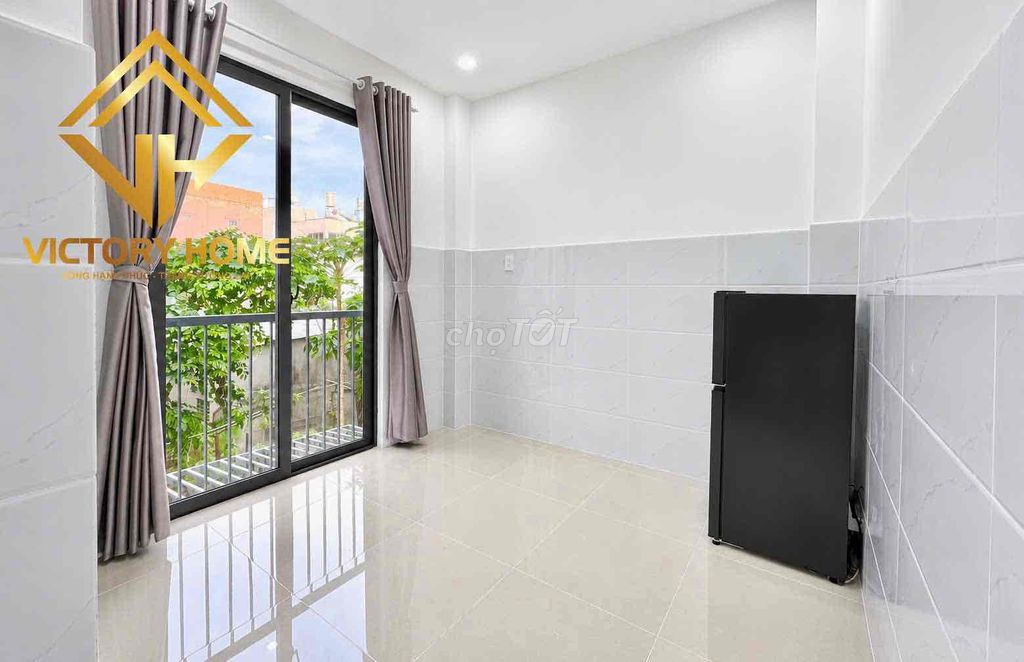 Căn hộ Studio ban công Gần Hàng Xanh