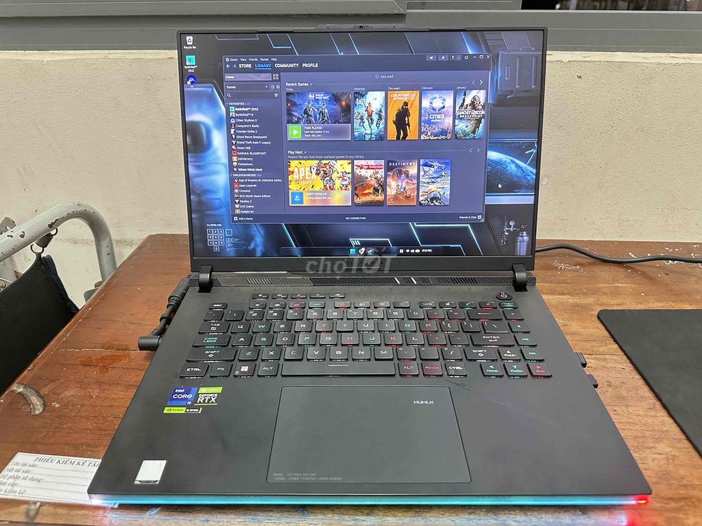 Asus ROG Strix Scar 16 i9 13980HX | RTX4080. Mua bán Laptop tại Thị xã Phú Mỹ Bà Rịa - Vũng Tàu được đăng bởi Nguyễn Dũng hình 1
