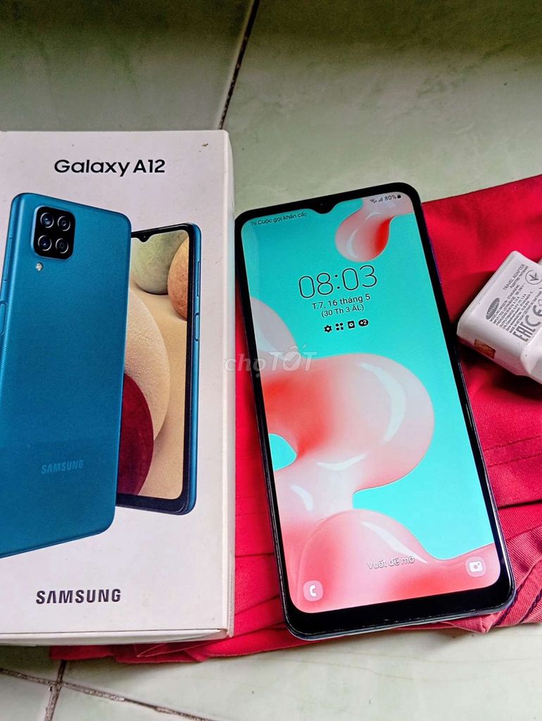 ssung a12 fullbox bản cao r6/128GB zin vân tay ok . Mua bán Điện thoại tại Thành phố Biên Hòa Đồng Nai được đăng bởi p hình 1