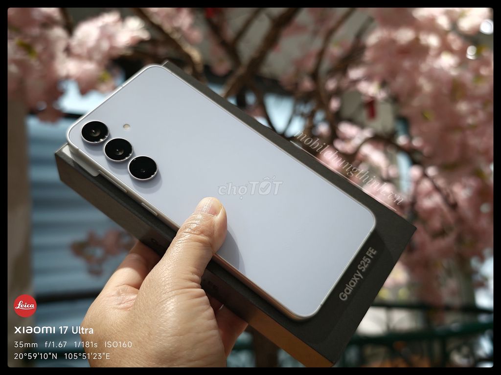 Samsung S25FE 8GB/512GB Xanh full box đẹp keng. Mua bán Điện thoại tại Quận Hoàng Mai Hà Nội được đăng bởi mobilehungthinh hình 1
