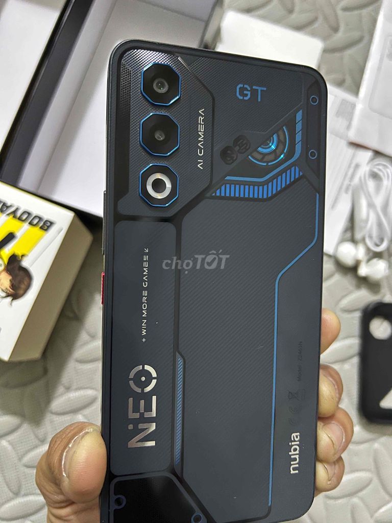 Nubia Neo 3 GT 5G mới sử dụng 2 tuần. Mua bán Điện thoại tại Quận 8 Tp Hồ Chí Minh được đăng bởi Nguyễn Tuấn Thông hình 1