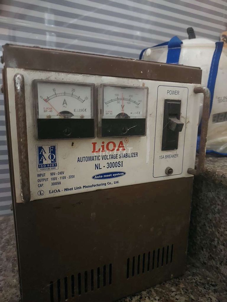Ổn áp Lioa NL-3000SI 3000VA. Mua bán Nội thất, đồ gia dụng khác tại Quận Lê Chân Hải Phòng được đăng bởi Anh Quang hình 1
