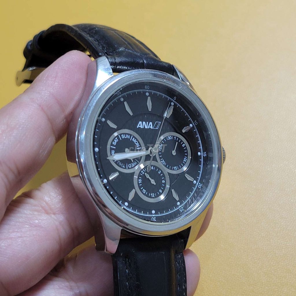 Đồng hồ đeo tay Nam Thép đúc 41mm. Mua bán Đồng hồ tại Huyện Đông Anh Hà Nội được đăng bởi Hung lee hình 1
