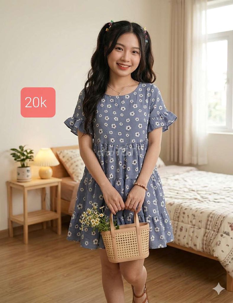Đầm baby doll Nữ Vải mềm mại. Mua bán Quần áo tại Quận Gò Vấp Tp Hồ Chí Minh được đăng bởi Lion hình 1