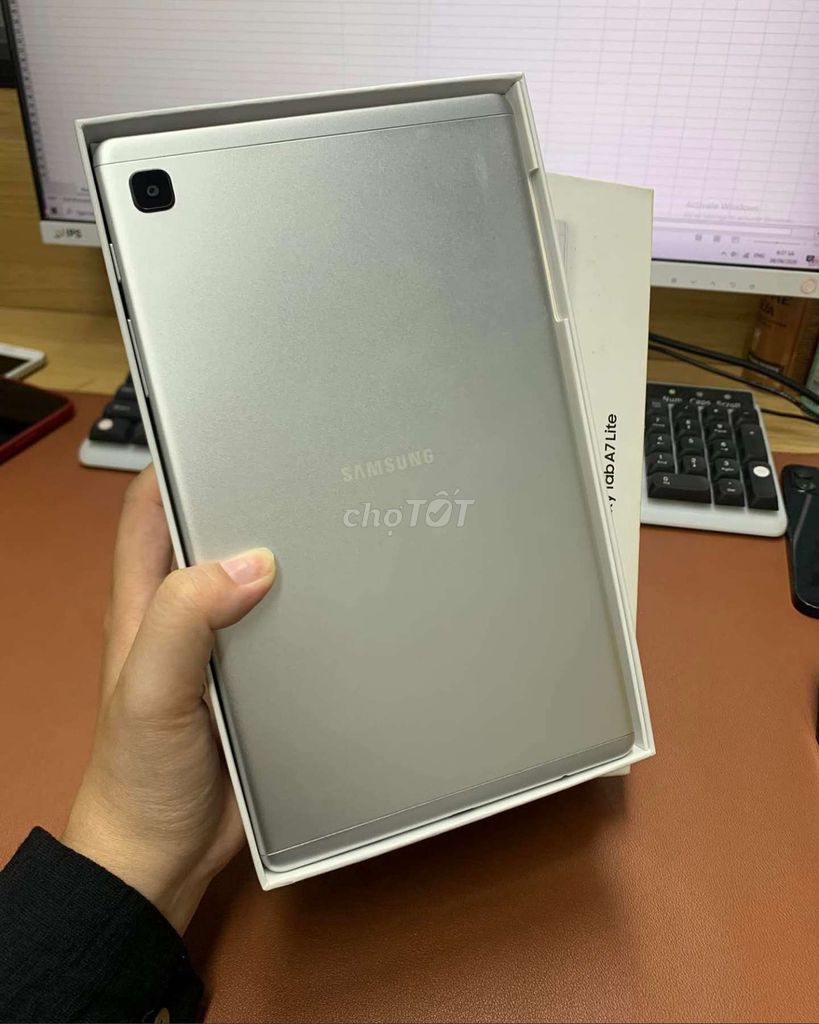 Samsung Tab A7 Lite Bạc. Mua bán Máy tính bảng tại Quận Liên Chiểu Đà Nẵng được đăng bởi Bảo Lâm hình 1