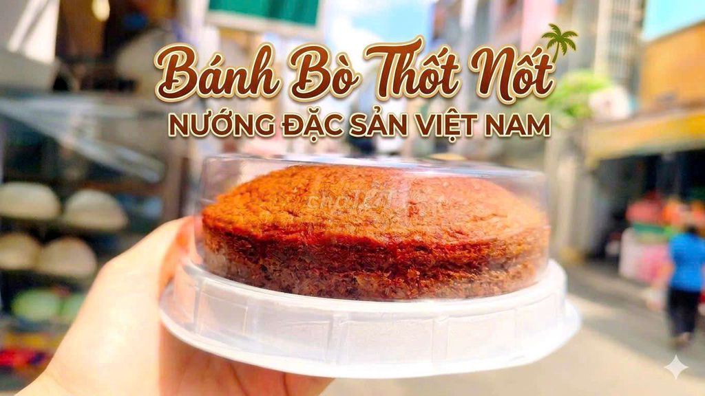 Bánh bò thốt nốt nướng ổ tròn nhỏ gọn . Mua bán Đồ ăn, thực phẩm và các loại khác tại Quận 12 Tp Hồ Chí Minh được đăng bởi Thùy Thanh Nguyễn  hình 1