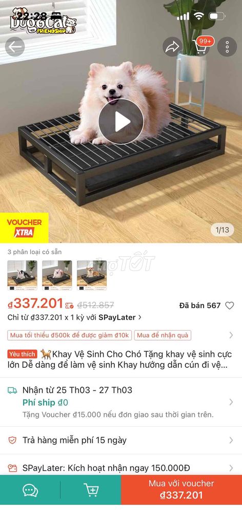 thanh lý khay đái chó. Mua bán Phụ kiện, Thức ăn, Dịch vụ tại Quận Đống Đa Hà Nội được đăng bởi cô Huyền hình 1