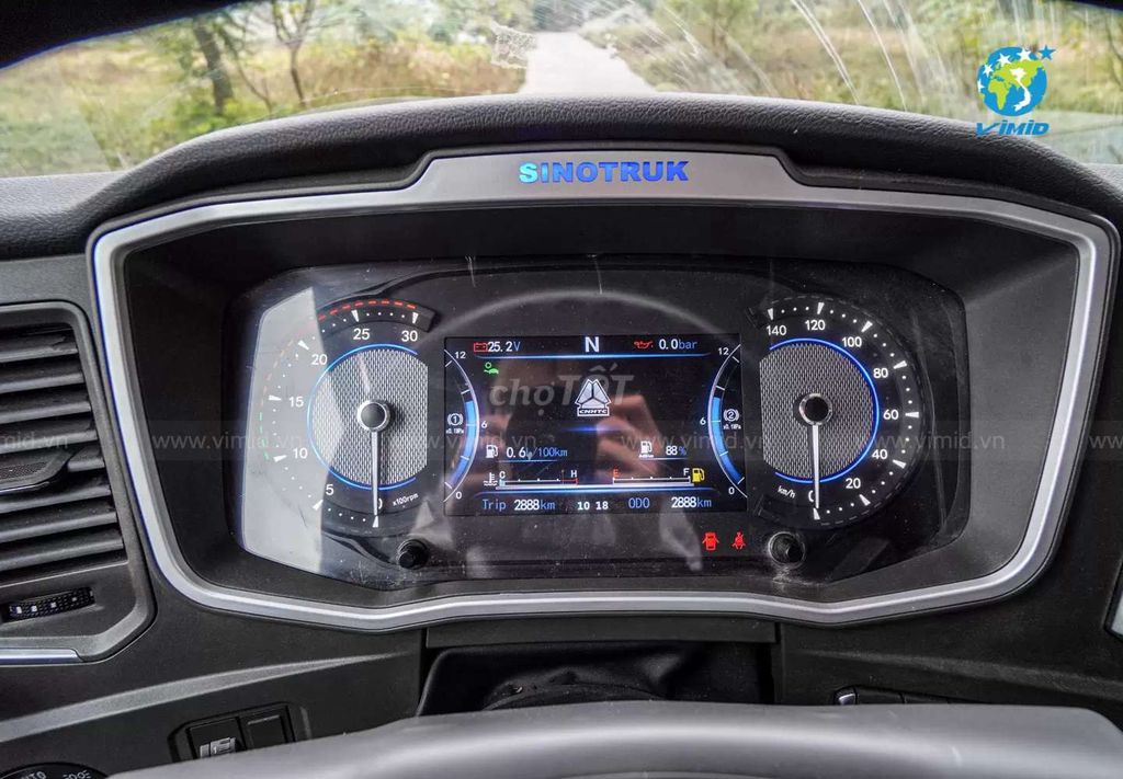 Xe tải Max 3 chân 14 tấn Khung mui 280hp.. Mua bán Xe tải, xe ben tại Thành phố Biên Hòa Đồng Nai được đăng bởi Howo vimid hình 19