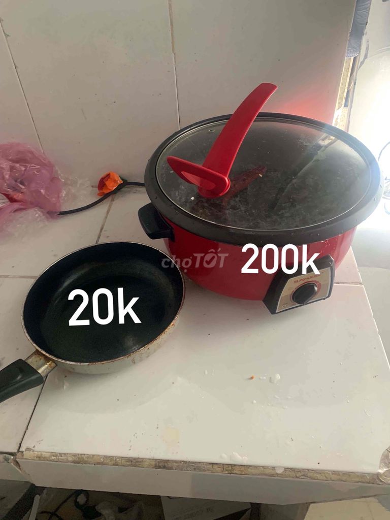 Chảo kim loại màu Đen. Mua bán Dụng cụ nhà bếp tại Quận Bắc Từ Liêm Hà Nội được đăng bởi Hoang Duc Vu hình 1