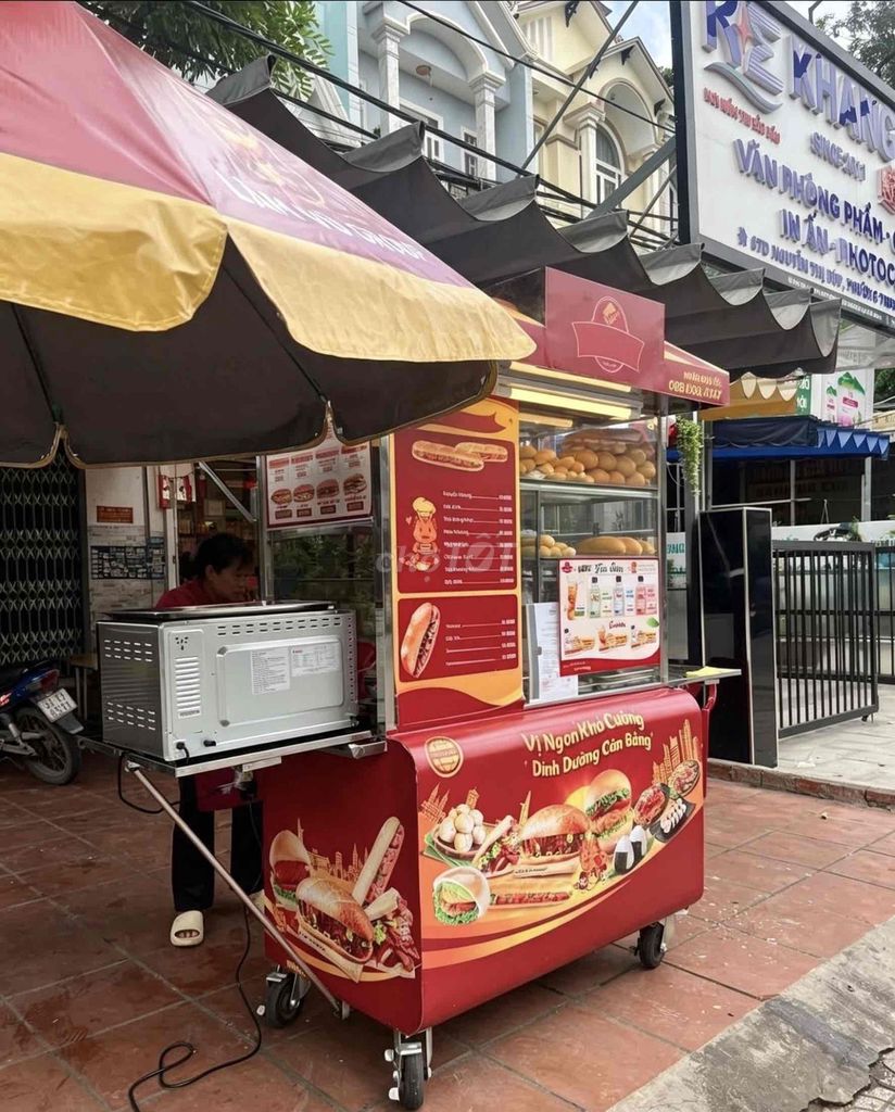Xe bánh mì Đỏ đã sử dụng. Mua bán Đồ chuyên dụng, Giống nuôi trồng tại Quận 12 Tp Hồ Chí Minh được đăng bởi Thiên tâm  hình 1