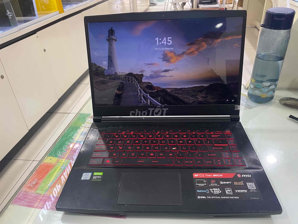 Thanh lý laptop MSI chơi Game GF63