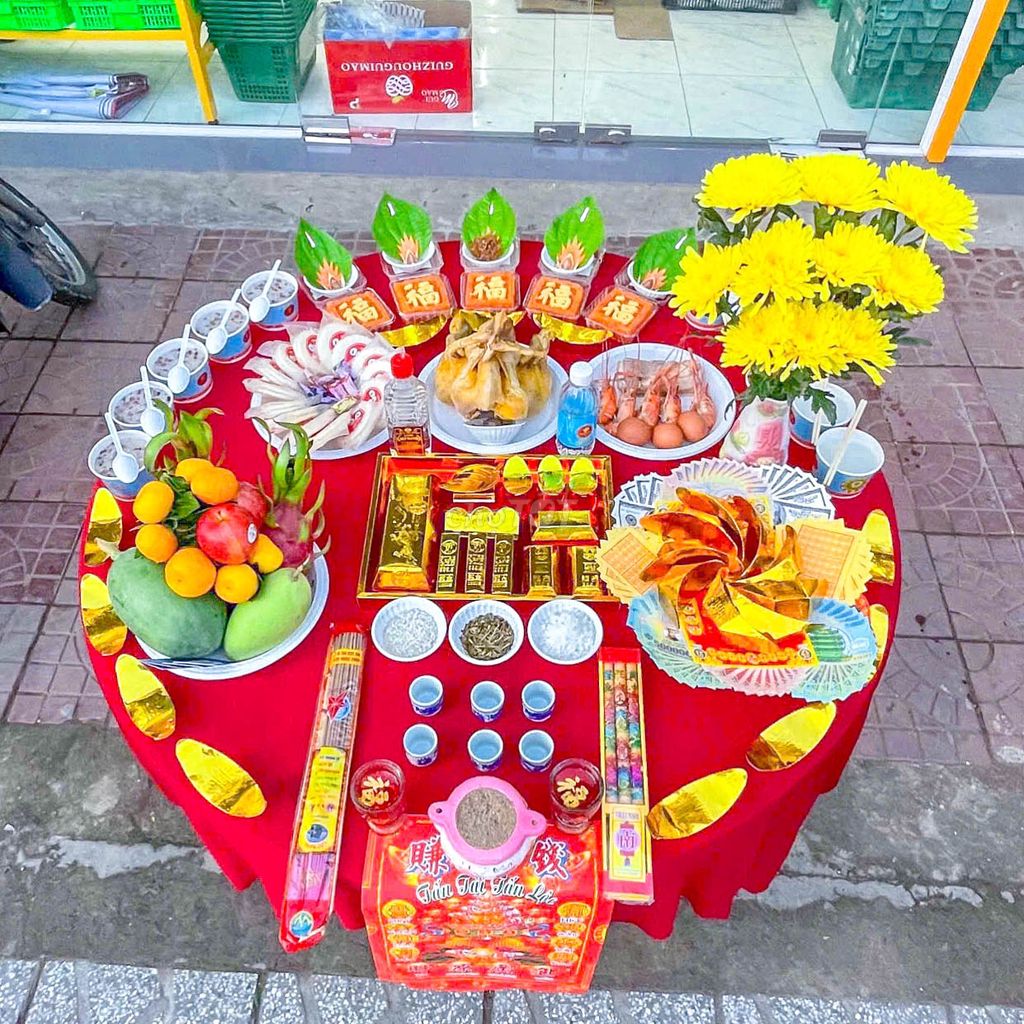 Mâm Cúng Khai Trương – Khởi Đầu Thuận Lợi. Dịch vụ tại Quận Ninh Kiều Cần Thơ được đăng bởi Đồ Cúng Tâm Phúc Cần Thơ hình 1