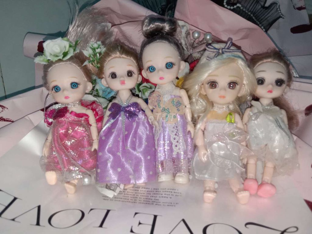 Búp bê nữ nhựa đa màu. Mua bán Sở thích khác tại Thị xã Tân Uyên Bình Dương được đăng bởi Eva Eva Cheryl hình 1
