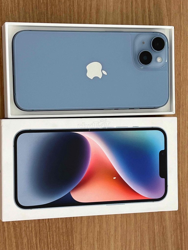 Apple iPhone 14 128GB Xanh,Full Box BH 26/04/2027. Mua bán Điện thoại tại Thành phố Long Xuyên An Giang được đăng bởi Laptop Mai Lý Nghĩa hình 1