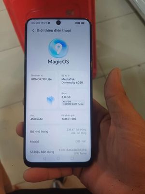 Honor 90 Lite 256GB Đen