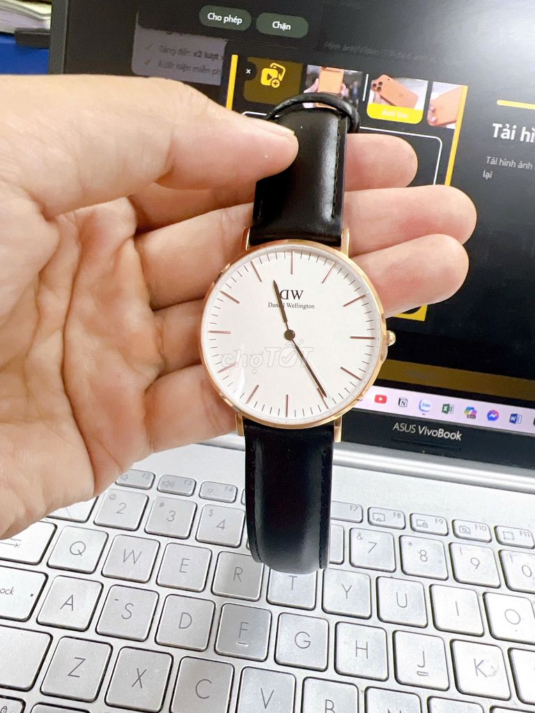 Đồng hồ Daniel Wellington Classic dây da 36. Mua bán Đồng hồ tại Quận Ninh Kiều Cần Thơ được đăng bởi Võ Văn Phụng hình 1