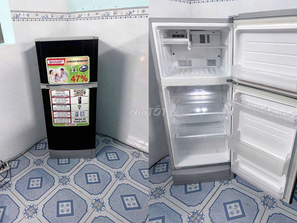Tủ lạnh Sharp 165l ko đóng tuyết . Mua bán Tủ lạnh tại Huyện Hóc Môn Tp Hồ Chí Minh được đăng bởi Phương Mai hình 1