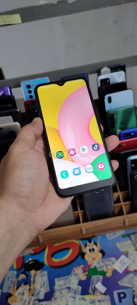 Samsung A01, 32gb, 2sim, android 11. Mua bán Điện thoại tại Quận Gò Vấp Tp Hồ Chí Minh được đăng bởi A LONG   nhận thanh toán THẺ TÍN DỤNG hình 2
