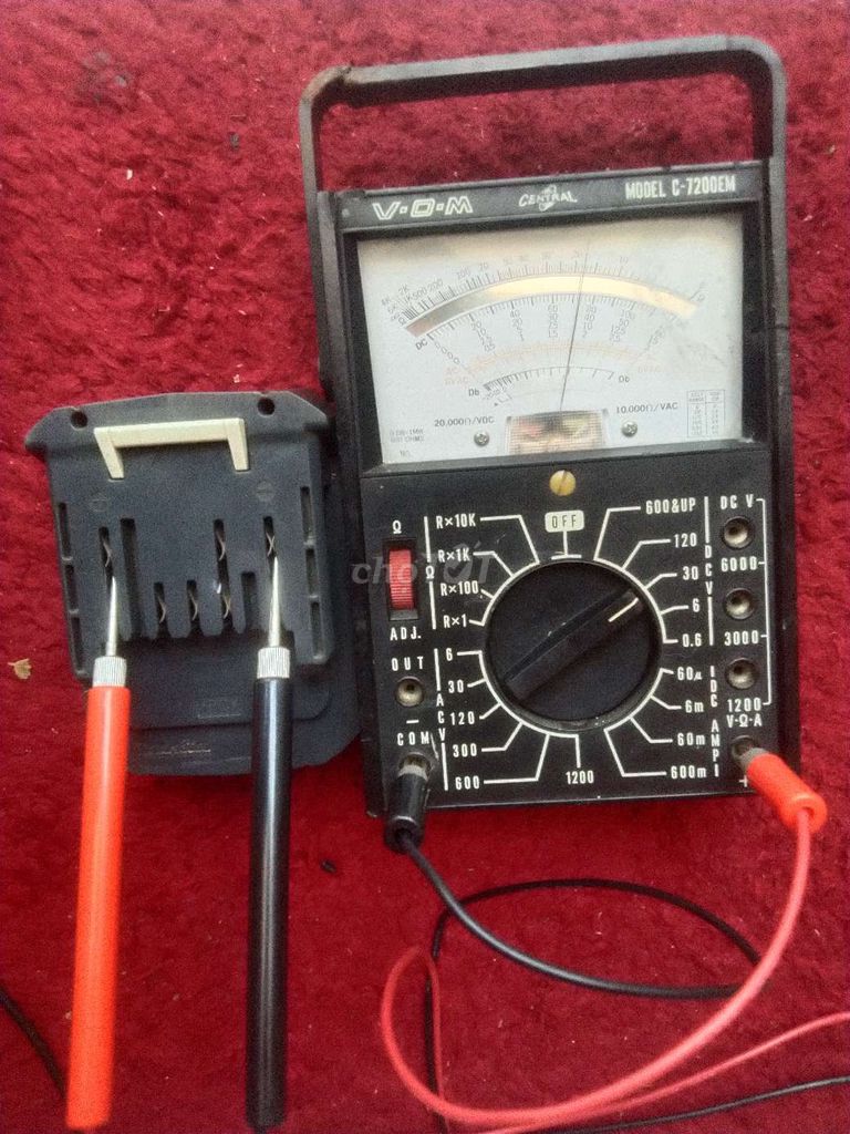 Đồng hồ vạn năng Central C-7200EM Đen. Mua bán Đồ chuyên dụng, Giống nuôi trồng tại Thành phố Huế Thừa Thiên Huế được đăng bởi Nhất Linh hình 1