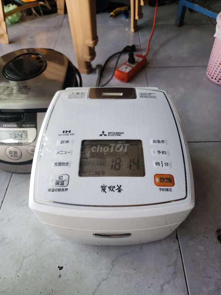 Nồi cơm điện Mitsubishi NJ-KSE106W. Mua bán Bếp, lò, đồ điện nhà bếp tại Thành phố Cà Mau Cà Mau được đăng bởi Duy Nguyễn hình 1
