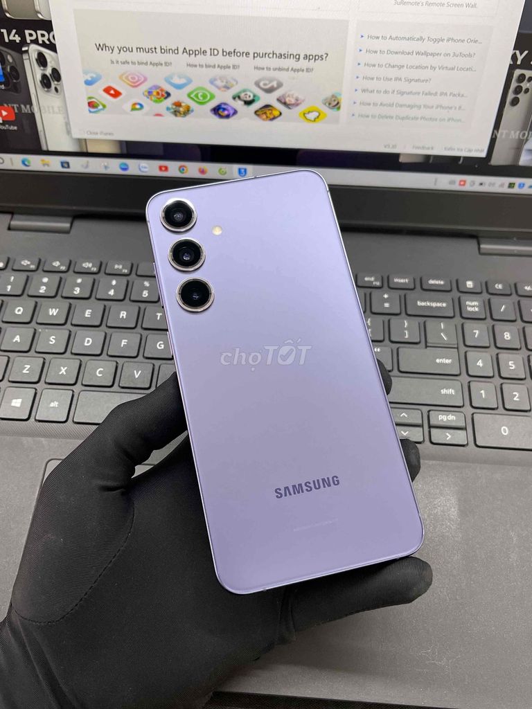 SAMSUNG GALAXY S24+. RAM 12/256Gb. CHÍNH HÃNG VN. Mua bán Điện thoại tại Thành phố Biên Hòa Đồng Nai được đăng bởi DT MOBILE BIÊN HOÀ hình 1