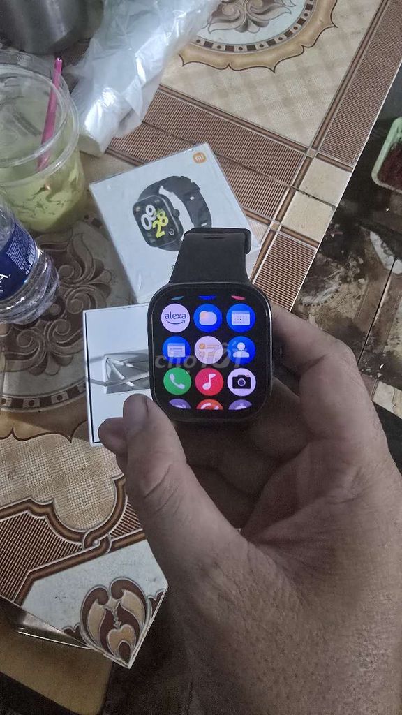 Xiaomi Redmi Watch 4 Đen 99% mới. Mua bán Thiết bị đeo thông minh tại Huyện Đức Hòa Long An được đăng bởi Nguyễn Văn Trường hình 1