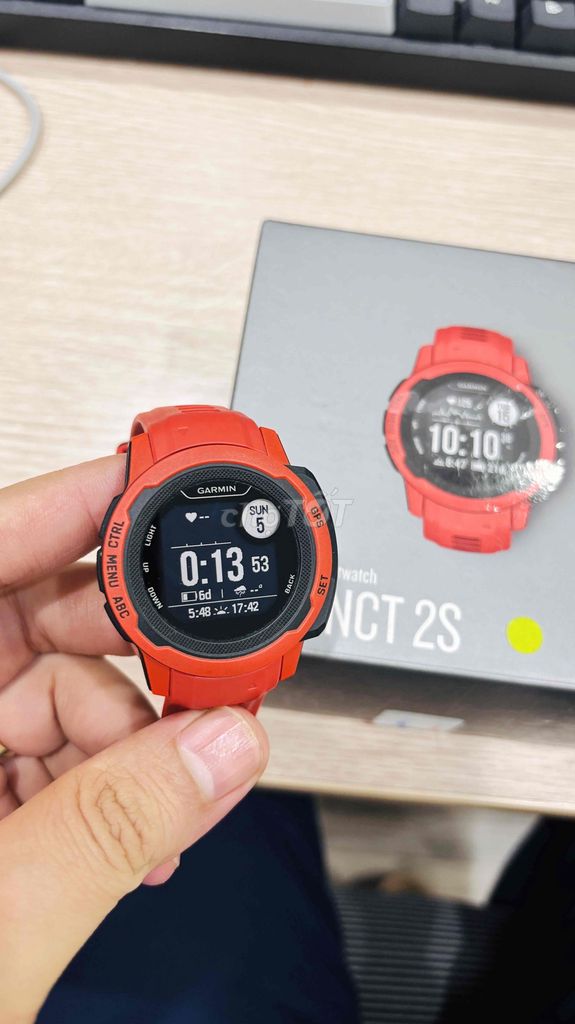 Đồng hồ thông minh Garmin Instinct 2S Đỏ. Mua bán Thiết bị đeo thông minh tại Quận Hoàng Mai Hà Nội được đăng bởi Hải hình 1