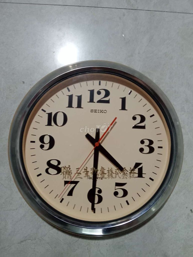 Đồng hồ Nhật Seiko size lớn. Mua bán Nội thất, đồ gia dụng khác tại Thành phố Châu Đốc An Giang được đăng bởi Thái Hoàng hình 1