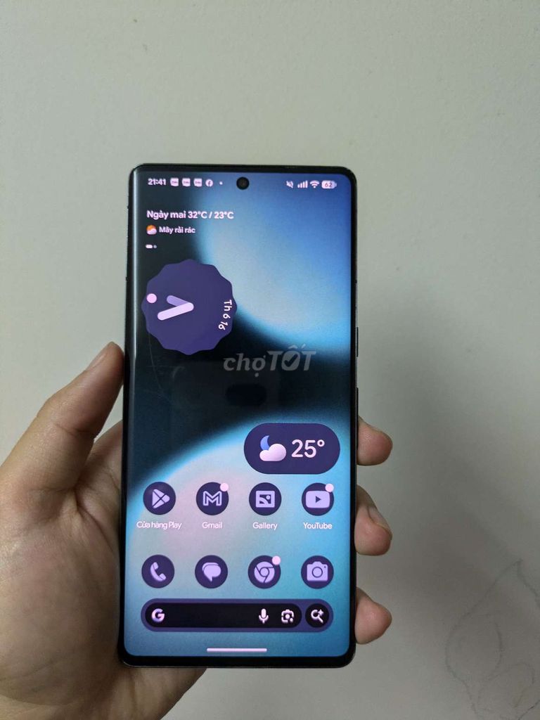 Google Pixel 7 Pro Đen Đã sử dụng. Mua bán Điện thoại tại Quận 7 Tp Hồ Chí Minh được đăng bởi Nghi To hình 1