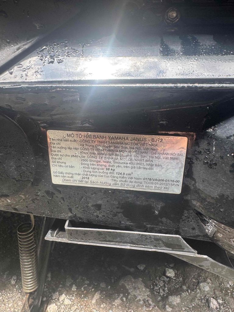 YAMAHA JANUS 2018. Mua bán Xe máy tại Quận Bình Thạnh Tp Hồ Chí Minh được đăng bởi Cầm Đồ Thanh Lí Giá Tốt hình 6