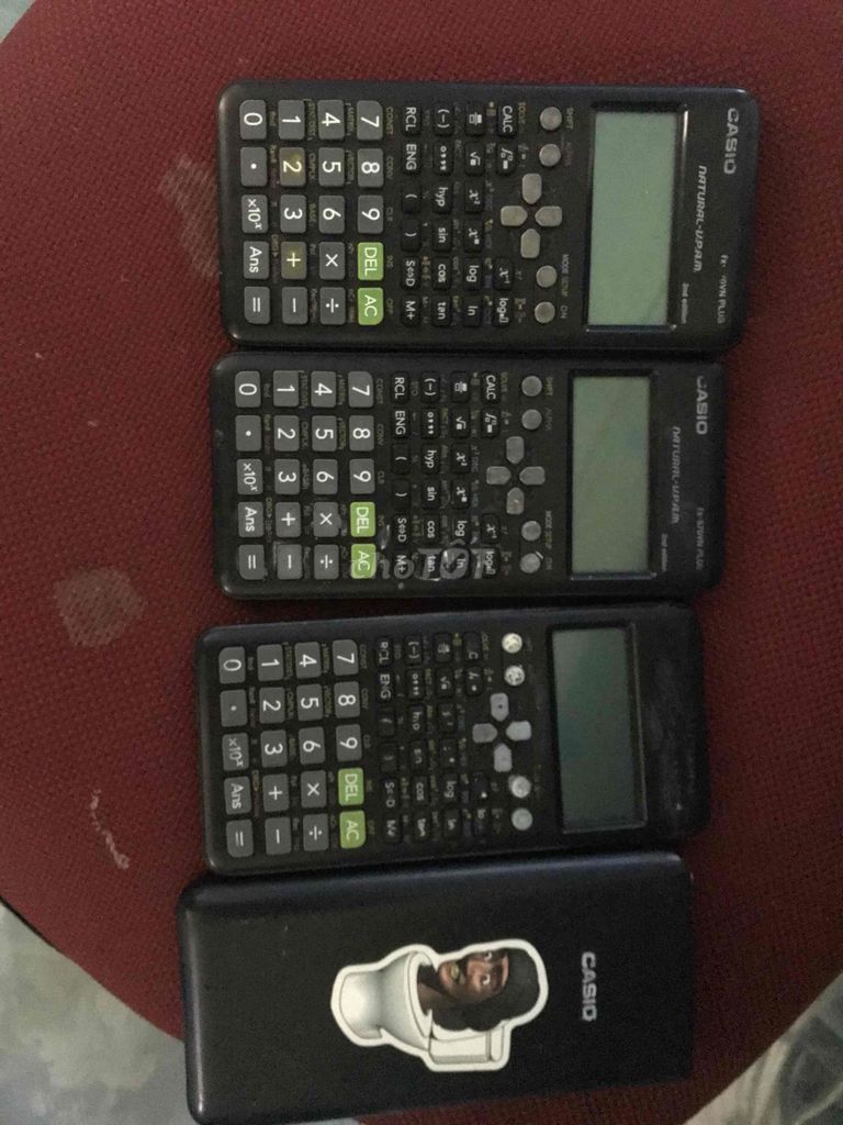 Máy tính khoa học Casio Đen 100 3 cái. Mua bán Đồ dùng văn phòng tại Quận Thanh Khê Đà Nẵng được đăng bởi phong lê hình 1