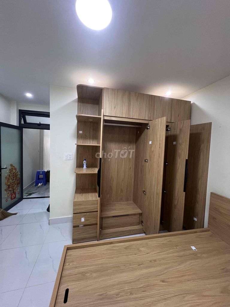 Tủ quần áo Gỗ Vàng gỗ Đơn giản nhiều ngăn. Mua bán Tủ, kệ gia đình tại Thành phố Đà Lạt Lâm Đồng được đăng bởi NỘI THẤT GỖ CÔNG NGHIỆP GIA ĐÌNH VÀ KHÁCH SẠN hình 1