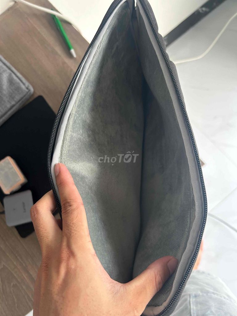 Túi chống sốc 15 inch Xám. Mua bán Phụ kiện (Màn hình, Chuột...) tại Huyện Thường Tín Hà Nội được đăng bởi Duy Vinh hình 1
