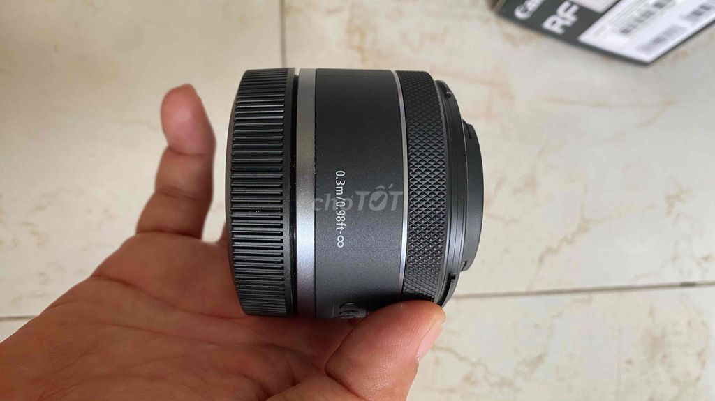 Ống kính Canon RF 50mm F1.8 STM Đen. Mua bán Máy ảnh, Máy quay tại Quận Bình Tân Tp Hồ Chí Minh được đăng bởi Mai Minh hình 1