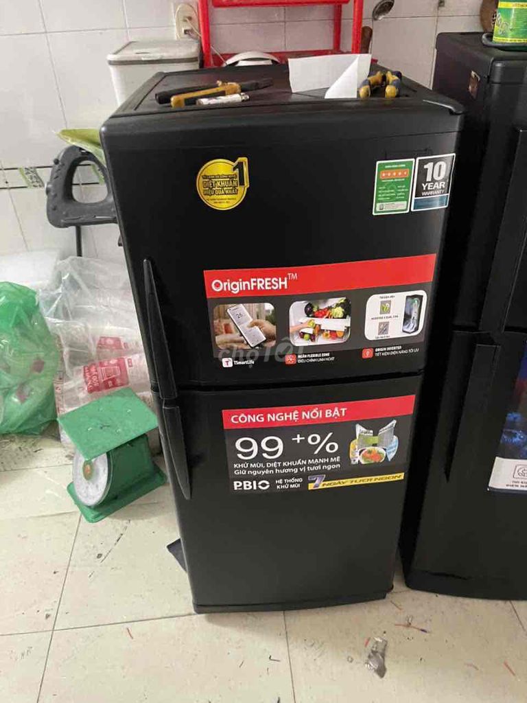 Tủ lạnh Panasonic 153 lít Đen lạnh êm nhẹ điện. Mua bán Tủ lạnh tại Quận Tân Phú Tp Hồ Chí Minh được đăng bởi Thanh Lý Tủ Lạnh Máy Giặt HCM hình 1