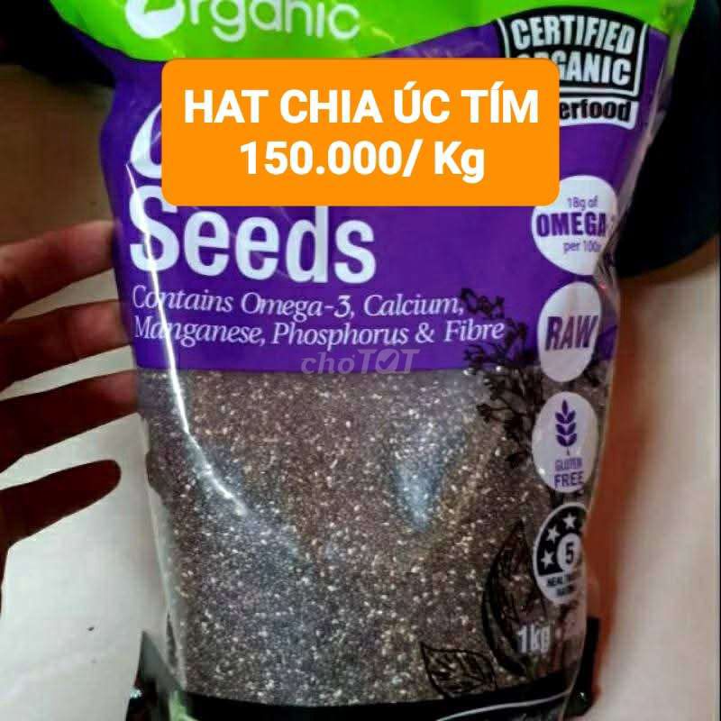 1kg hạt chia úc. Mua bán Đồ ăn, thực phẩm và các loại khác tại Quận Gò Vấp Tp Hồ Chí Minh được đăng bởi Lê Thị Nguyệt Ánh hình 1