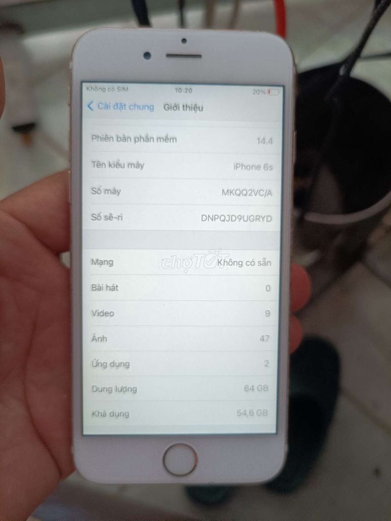 Apple iPhone 6s 64GB Vàng hồng. Mua bán Điện thoại tại Thị xã Tân Uyên Bình Dương được đăng bởi phi trường mobile hình 1