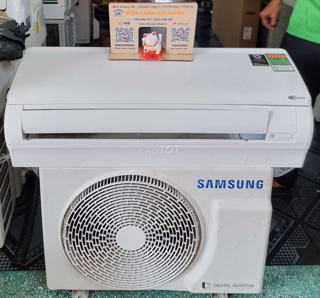 Samsung 1hp inverter 3.8tr bao lắp, bh 6 tháng